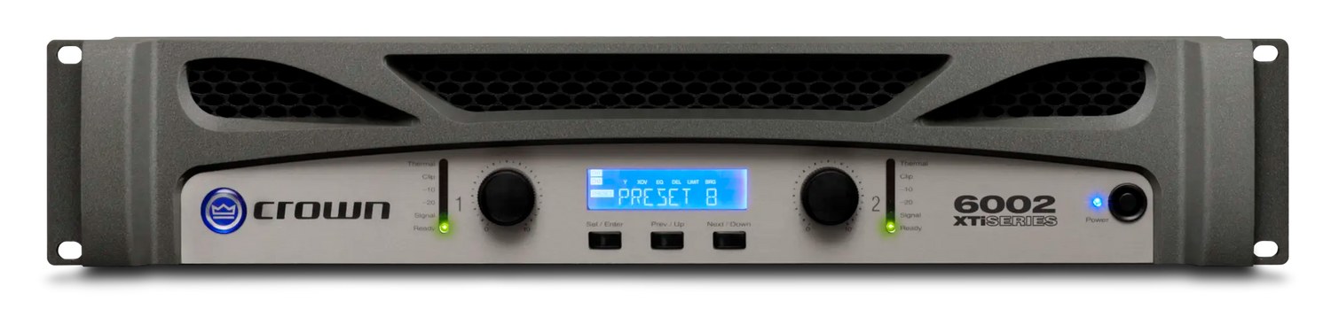 Crown XTi 6002 – 2-Channel 2100W Power Amplifier with DSP - front