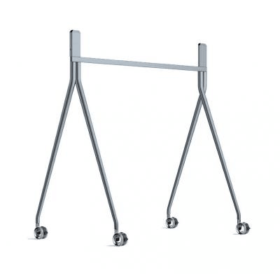 Yealink FloorStand with Tray for Meeting Board 86, Grey - MBFLOORSTAND860T