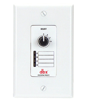 DBX ZC-3 Wall-Mounted Zone Controller - DBXZC3V