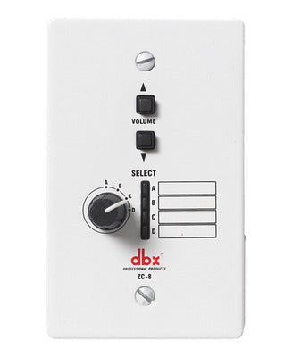 DBX ZC-8 Wall-Mounted Zone Controller