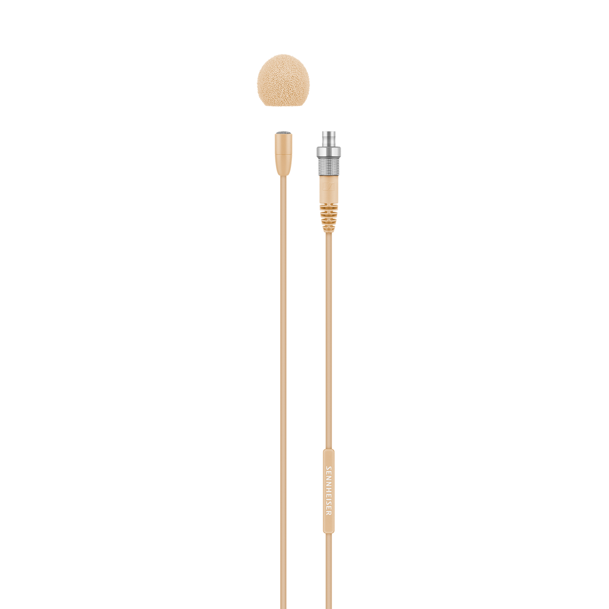 Sennheiser MKE Essential Omni Beige 3-pin close up