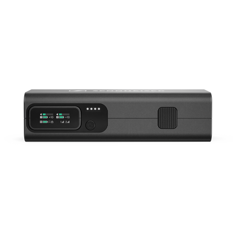 Sennheiser PROFILE WIRELESS 2-channel all-in-one wireless system with 2 transmitters, receiver, charging bar and accessories Wireless Microphone Systems Sennheiser