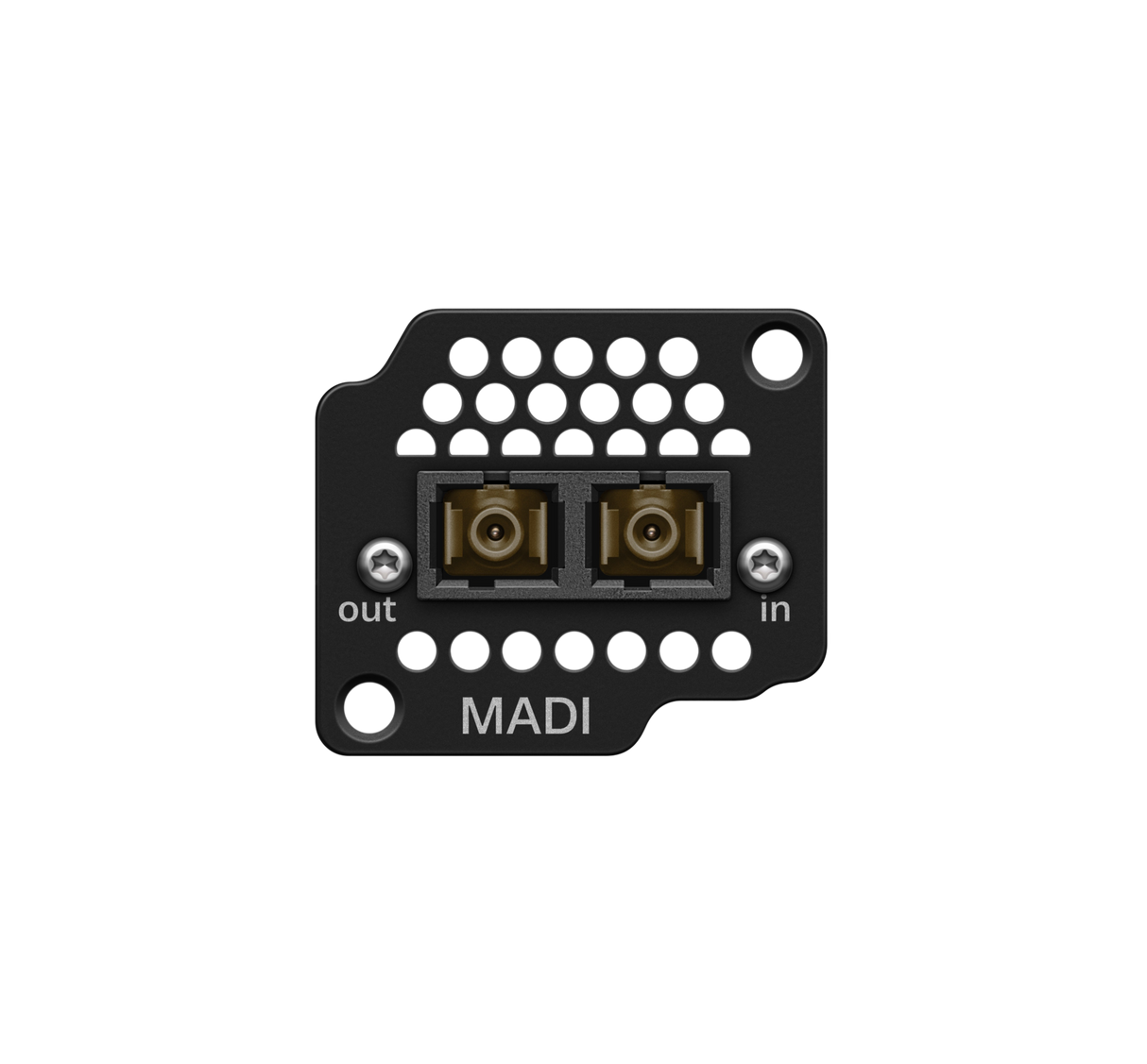 Sennheiser SPECTERA MADI Card optical front