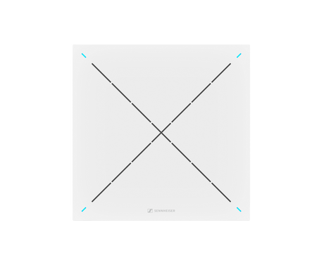 Sennheiser TeamConnect SL Ceiling 2 Microphone Array with extension brackets (White) - 507478 Audio Conferencing Sennheiser