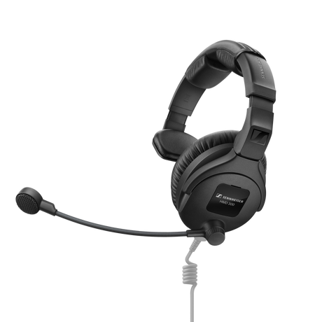 Sennheiser Closed-back circumaural broadcast headset, single sided, switchable ActiveGard, super-cardioid dynamic microphone, cable not included (700316) Headphones Sennheiser