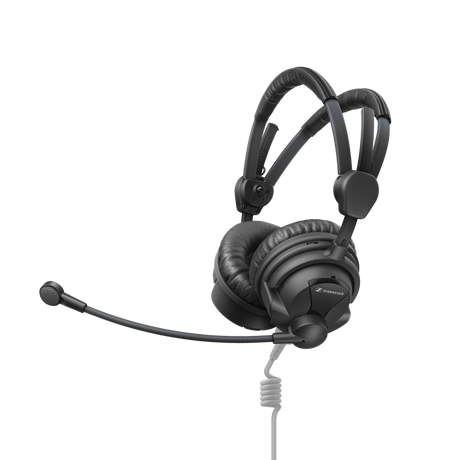 Sennheiser Closed on-ear headset for outdoor broadcast, ActiveGard limiting technology, supercardioid elektret microphone, cable not included (700320) Headphones Sennheiser