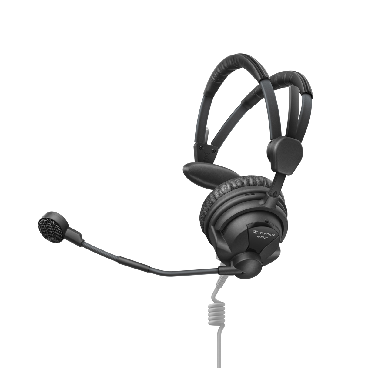 Sennheiser HMD 26 S single-sided broadcast headset with ActiveGard