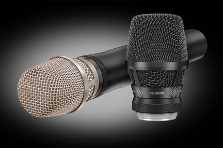 Sennheiser Cardioid condenser capsule head for wireless systems with Shure interface, black (008721) Microphone Capsules Sennheiser