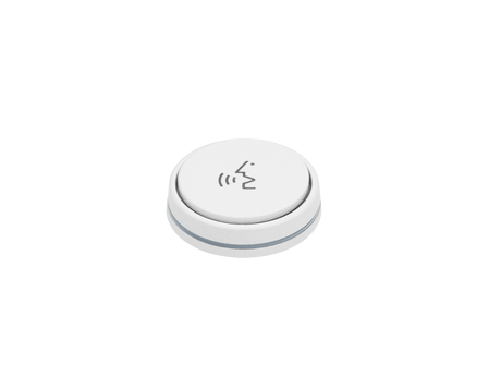 Sennheiser Microphone activation button with programmable on/off/PTT/PTM modes and bi-color LED ring, 5-pin XLR-M, includes rubber rings and hex nut for mounting (505619) Microphones Sennheiser