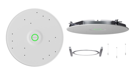 Sennheiser TeamConnect Ceiling Medium Microphone with Flushmount Kit (White) Audio Conferencing Sennheiser