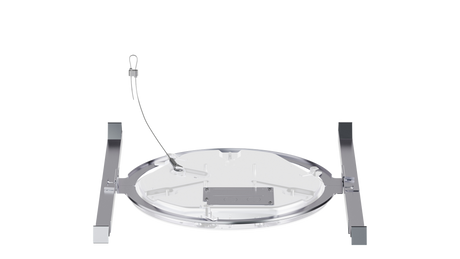Sennheiser TeamConnect Ceiling Medium Microphone with Flushmount Kit (White) Audio Conferencing Sennheiser