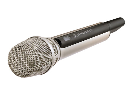 Sennheiser Neumann KMS 105 supercardioid condenser capsule for use with Sennheiser SKM 5200 handheld transmitter, nickel Microphones Sennheiser