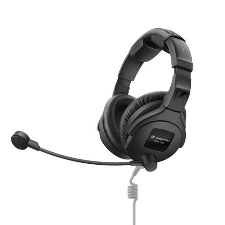 Sennheiser Closed-back circumaural broadcast headset for backstage communication, switchable ActiveGard, super-cardioid dynamic microphone, cable not included (700315) Headphones Sennheiser