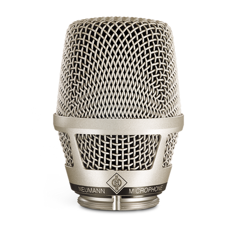 Sennheiser Neumann KMS 104 cardioid capsule for use with Sennheiser SKM 5200 handheld transmitter, nickel Microphones Sennheiser