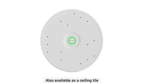 Sennheiser TeamConnect Ceiling M Plus F-W – Flush-Mount Microphone (White) Audio Conferencing Sennheiser