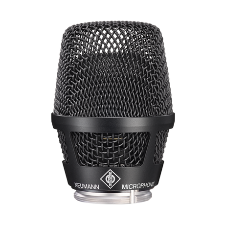 Sennheiser Neumann KMS 105 supercardioid condenser capsule with heavy duty grille for SKM 5200 handheld transmitter, black. Special order. Microphones Sennheiser