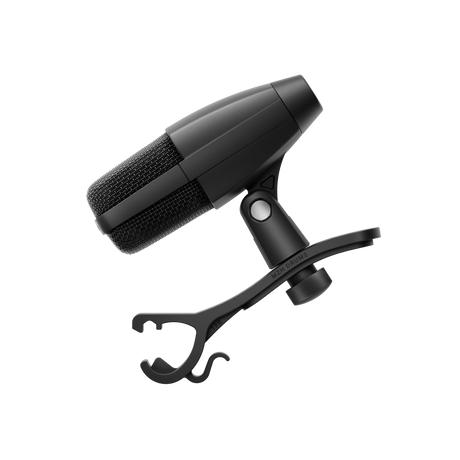 Sennheiser MD 421 KOMPAKT Multipurpose Dynamic Cardioid Microphone set with MZH DRUMS Drum clamp. Includes MD 421 KOMPAKT microphone, MZH DRUMS Drum clamp and Pouch Microphones Sennheiser