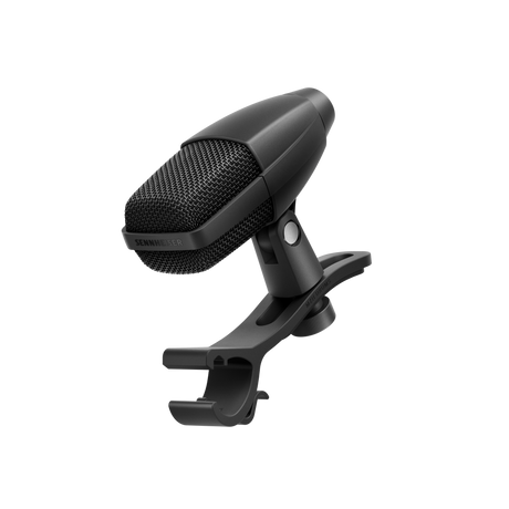 Sennheiser MD 421 KOMPAKT Multipurpose Dynamic Cardioid Microphone set with MZH DRUMS Drum clamp. Includes MD 421 KOMPAKT microphone, MZH DRUMS Drum clamp and Pouch Microphones Sennheiser