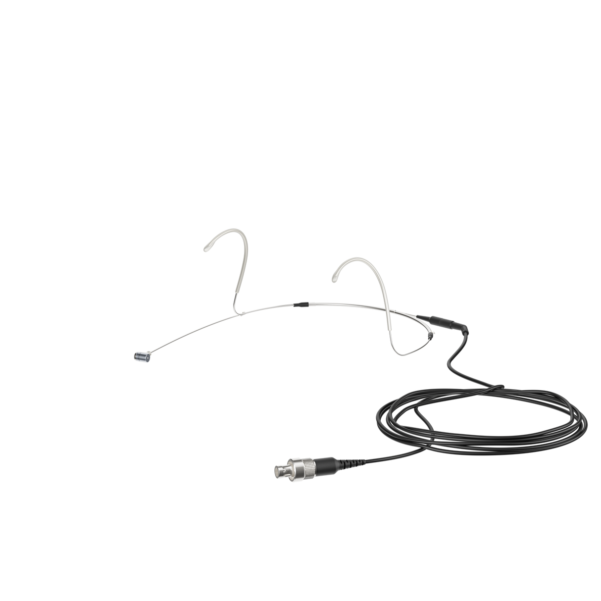 Sennheiser Headmic 4 silver 3-pin cable plugged