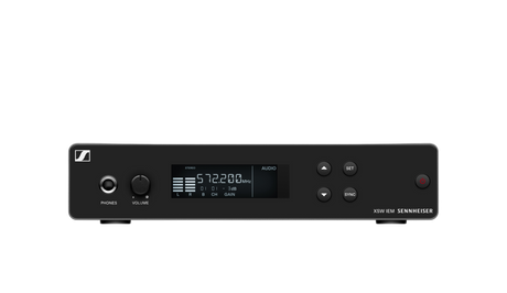 Sennheiser XSW IEM SR A – Half-Rack Stereo Transmitter Wireless Microphone Systems Sennheiser