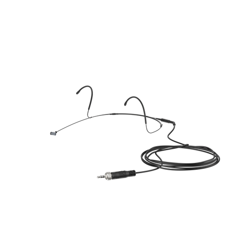 Sennheiser Headmic 4 cardioid condenser headmic with 3.5mm jack for Sennheiser bodypack transmitters, black. Includes KE 4 cardioid mic capsule, MZW 44 windshield and soft case (509495) Headset Microphones Sennheiser