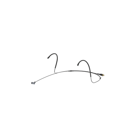 Sennheiser Headmic 4 cardioid condenser headmic with 3.5mm jack for Sennheiser bodypack transmitters, black. Includes KE 4 cardioid mic capsule, MZW 44 windshield and soft case (509495) Headset Microphones Sennheiser