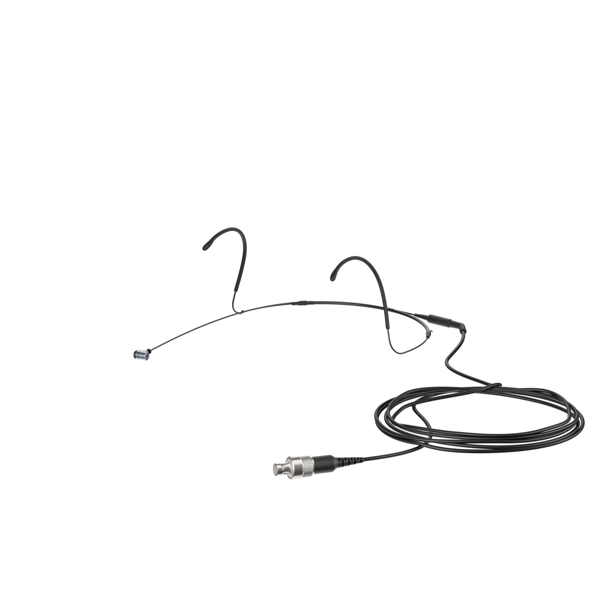 Sennheiser Headmic 4 black 3-pin cable plugged