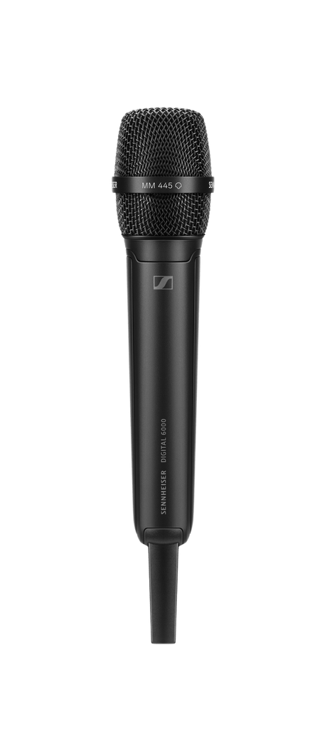 Sennheiser SKM 6000 BK A1-A4 Hand-held transmitter, digital, LR mode, AES 256, black, including microphone bracket Microphones Sennheiser