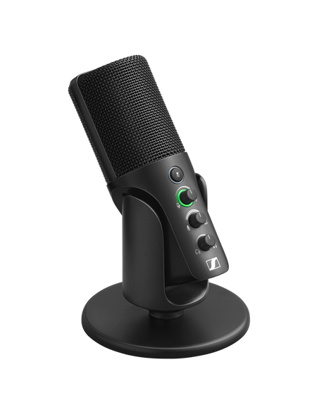 Sennheiser Profile USB Microphone with table stand. Includes Profile USB Microphone, Profile Table Stand, and 1.2 m USB-C Cable USB Microphones Sennheiser