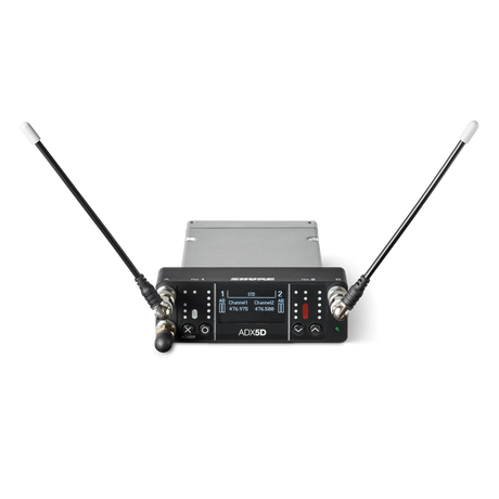 Shure ADX5D=-A ADX5D Portable Receiver, 470-636MHz Microphnes Shure