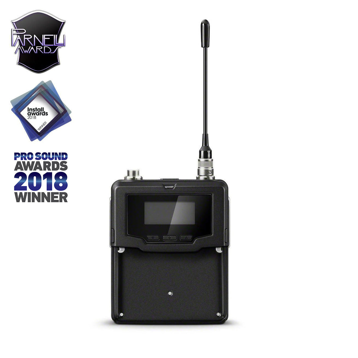 Sennheiser SK 6000 BK Bodypack transmitter, digital, LR mode, 3-pole SE plug, AES 256, black Microphones Sennheiser
