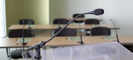 Shure CVG12-B/C Centraverse Cardioid Gooseneck Microphone for Installations (12") Microphnes Shure
