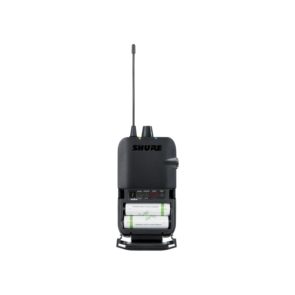 Shure P3R Bodypack Receiver for PSM300 Systems Microphones Shure