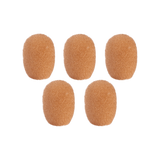 Shure RPM40WS/T – Tan Windscreen for TwinPlex TL/TH, 5-Pack Microphones Shure