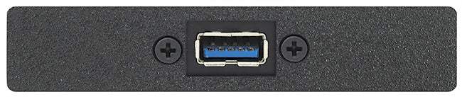 Extron 70-1249-02 One USB 3.2 Type-A Female to USB Type-B Female on Pigtail, Black, AAP