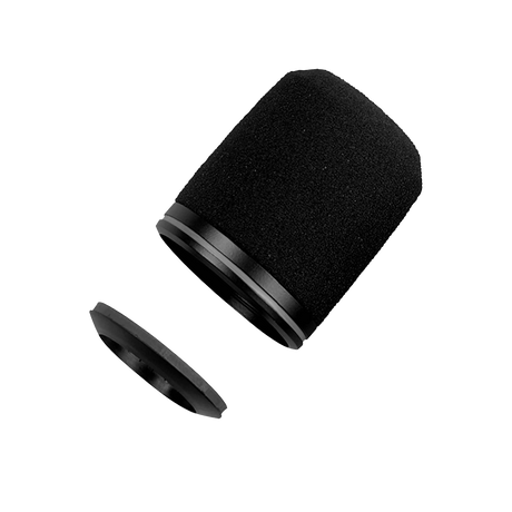 Shure A57AWS Black Locking Foam Windscreen for BETA 57 and BETA 57A Microphones Shure
