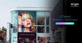 Absen JD16 – Jade Dragon Transparent LED Display for Windows & Glass Creative LED Display Absen