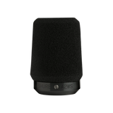 Shure A2WS-BLK Black Locking Foam Windscreen for 545 Series, SM57 Microphones Shure