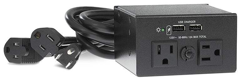 Extron AC+USB 200 Series Power Modules Power Modules for Cable Cubby Series and Select TouchLink Enclosures