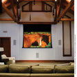 Draper Access V 110 inch HDTV ceiling-recessed tab-tensioned electric projection screen