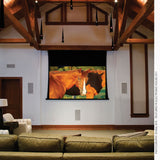 Draper Access V 110 inch HDTV ceiling-recessed tab-tensioned electric projection screen