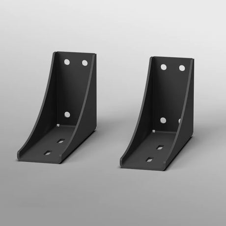 Draper Access XL/Patriot Wall Brackets (Pair) – 2" x 8 3/8" - White – C502.307 Projection Screens Draper