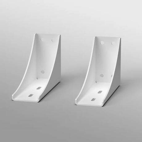 Draper Access XL/Patriot Wall Brackets (Pair) – 2" x 8 3/8" - White – C502.307 Projection Screens Draper