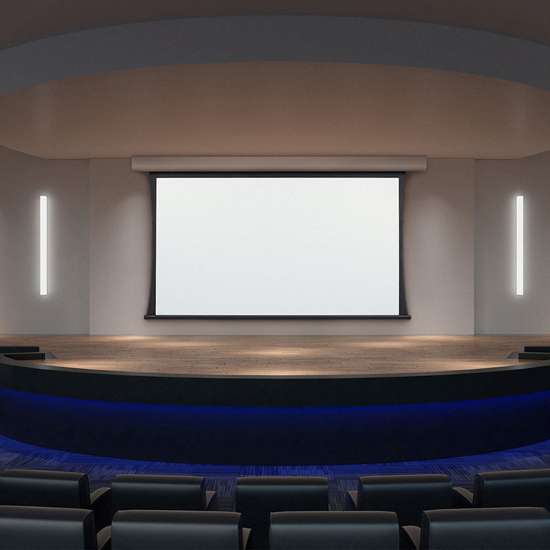 Draper Acumen XL V motorized projection screen, surface-mounted