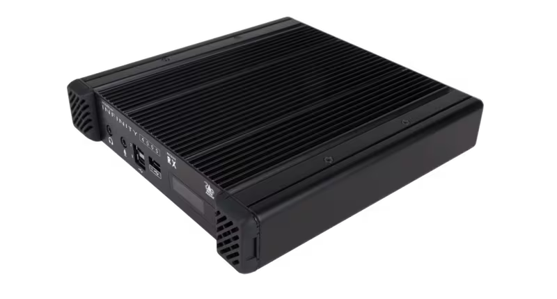 ADDER ADDERLink INFINITY 4001 A high performance dual-head IP KVM matrix solution with support for 5K video and multigigabit Ethernet connectivity.