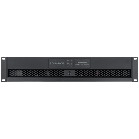 Sonance PowerZone Connect PRO 4000.4D – 4-Channel Networked DSP Amplifier Amplifiers Sonance