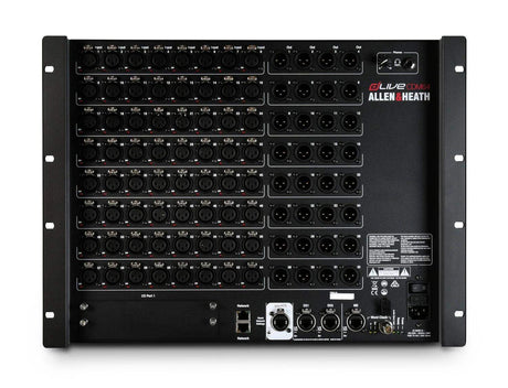 Allen & Heath AH-DLIVE-CDM64 dLive C Class MixRack 64x32 I/O, 128 x 64 FPGA, 1 option I/O, ME-1 port, DX Expander Link - Creation Networks