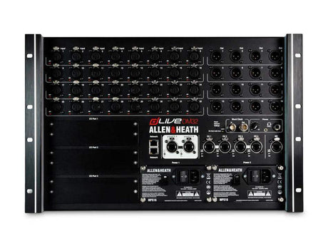 Allen & Heath AH-DLIVE-DM32 dLive S Class MixRack 32x16 I/O, 128 x 64 FPGA, 3 option I/O, ME-1 port, Dual DX Expander Link, Hot Swap PSU - Creation Networks
