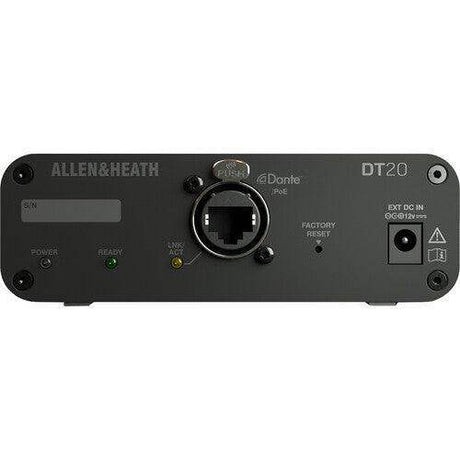 Allen & Heath AH-DT-20-M Dante Input Interface with No Power Supply BH #ALAHDT20M • MFR #AH-DT-20-M 1 review 2 Questions, 2 Answers Allen & Heath - Creation Networks