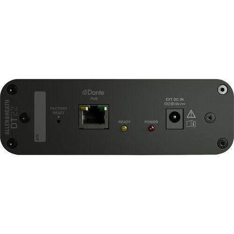 Allen & Heath AH-DT-22-M Dante Input / Output Interface with No Power Supply - Creation Networks